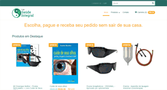 Desktop Screenshot of lojasaudeintegral.com.br